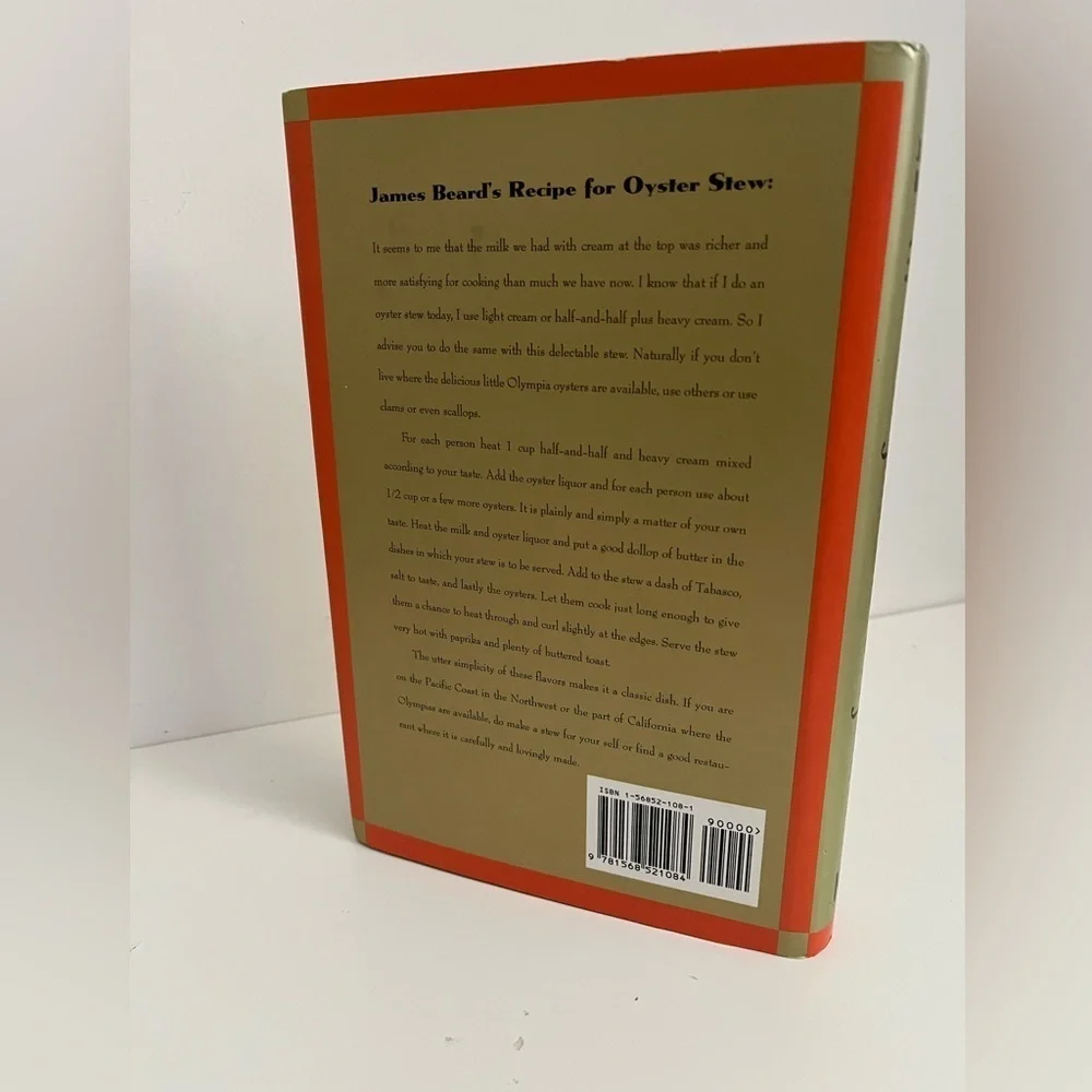 James Beard – “Delights and Prejudices” Hardcover Cookbook (Vintage Edition)